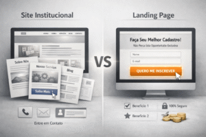 landing page ou site completo